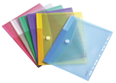 Tarifold-Kollektion – Umschlagtasche Djois Color Collection A4 horizontal perforiert sortiert