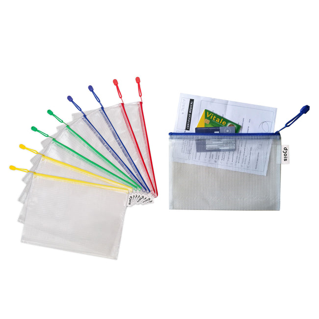 Tarifold Technic - Sac de rangement Djois avec fermeture éclair A4 assorti