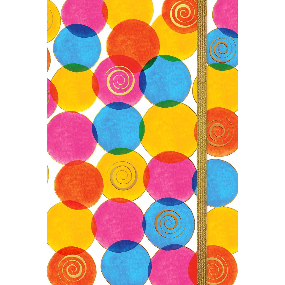 Touche cards -  Notitieboekje cirkels tc 150-110mm multi papier