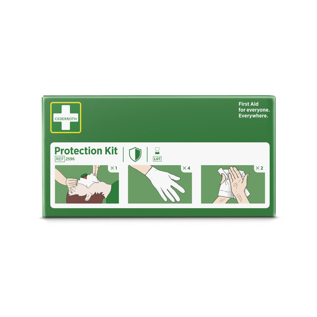 Cederroth - Paquet de protection lingettes respiratoires