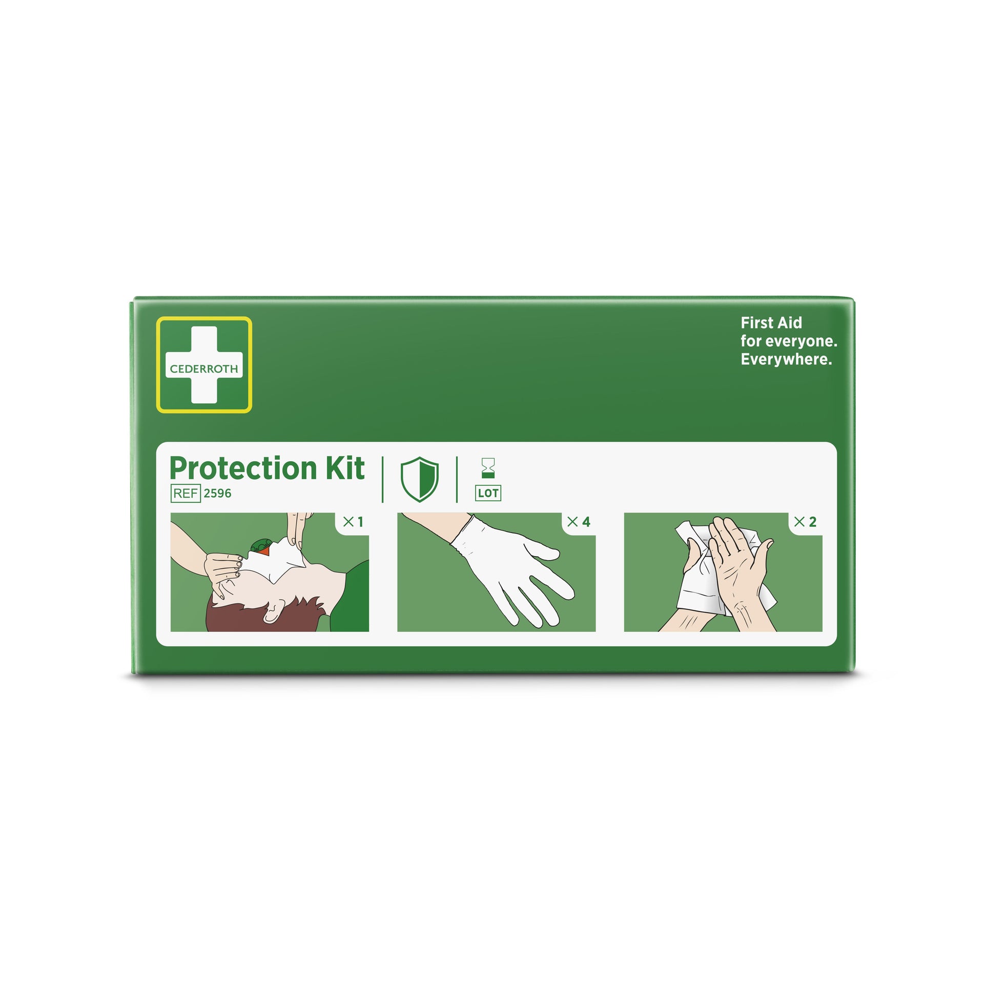 Cederroth -  Protectiepakket  beademingsdoekjes