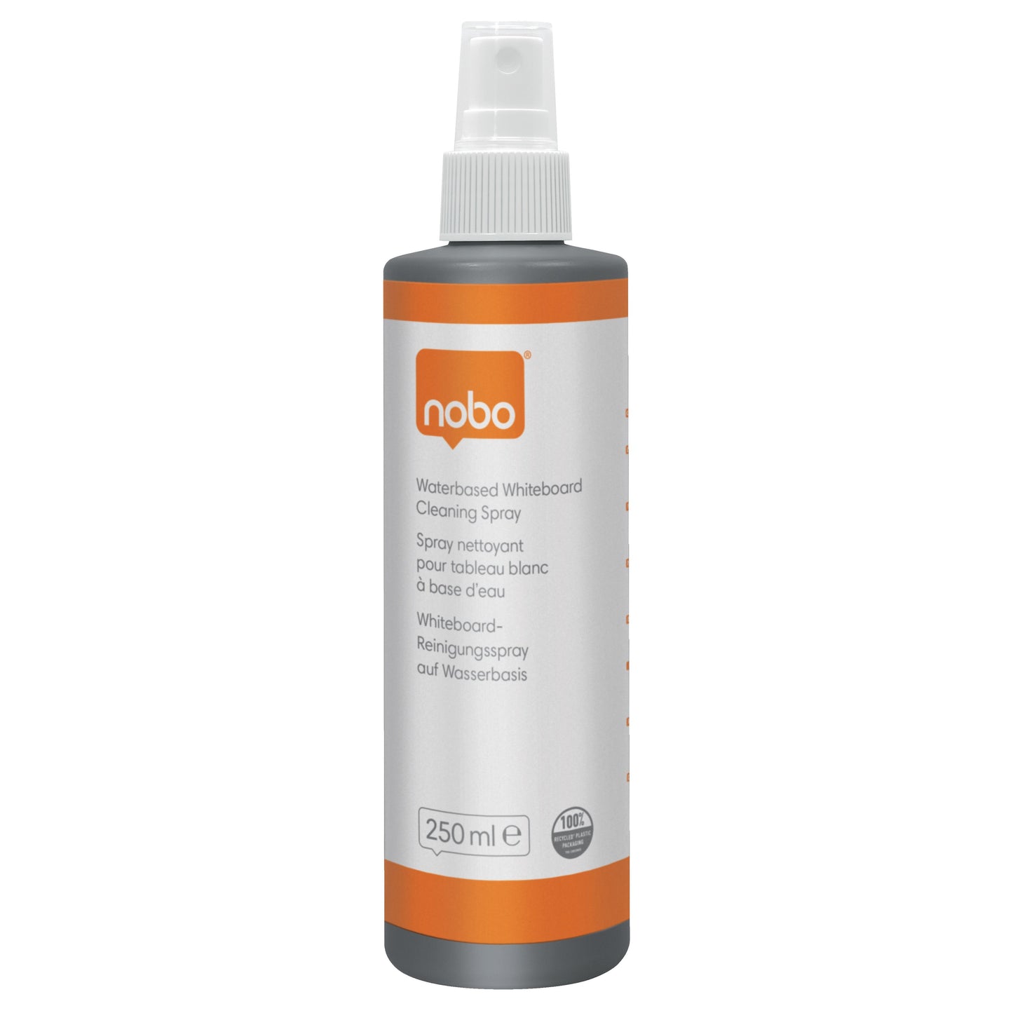 Nobo - Spray nettoyant pour tableaux blancs à base d'eau 250ml