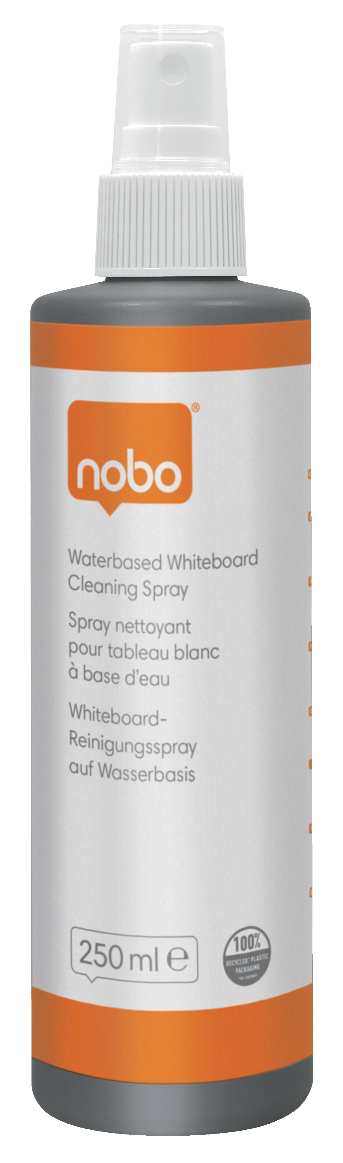 Nobo -  Whiteboardreinigingsspray  waterbasis 250ml | 12 stuks