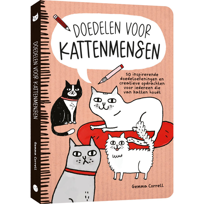 MUS - Livre de coloriage Doodle pour les amateurs de chats