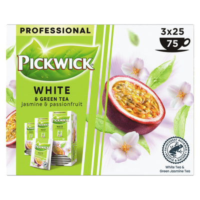 Pickwick - Thé blanc vert jasmin passion 25x1.5gr