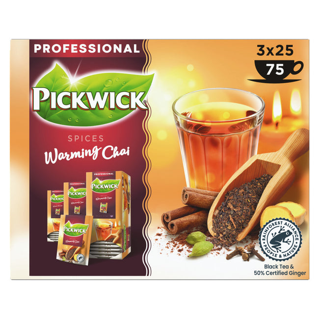 Pickwick -  Thee  warming chai 25x1.5gr | 3 stuks
