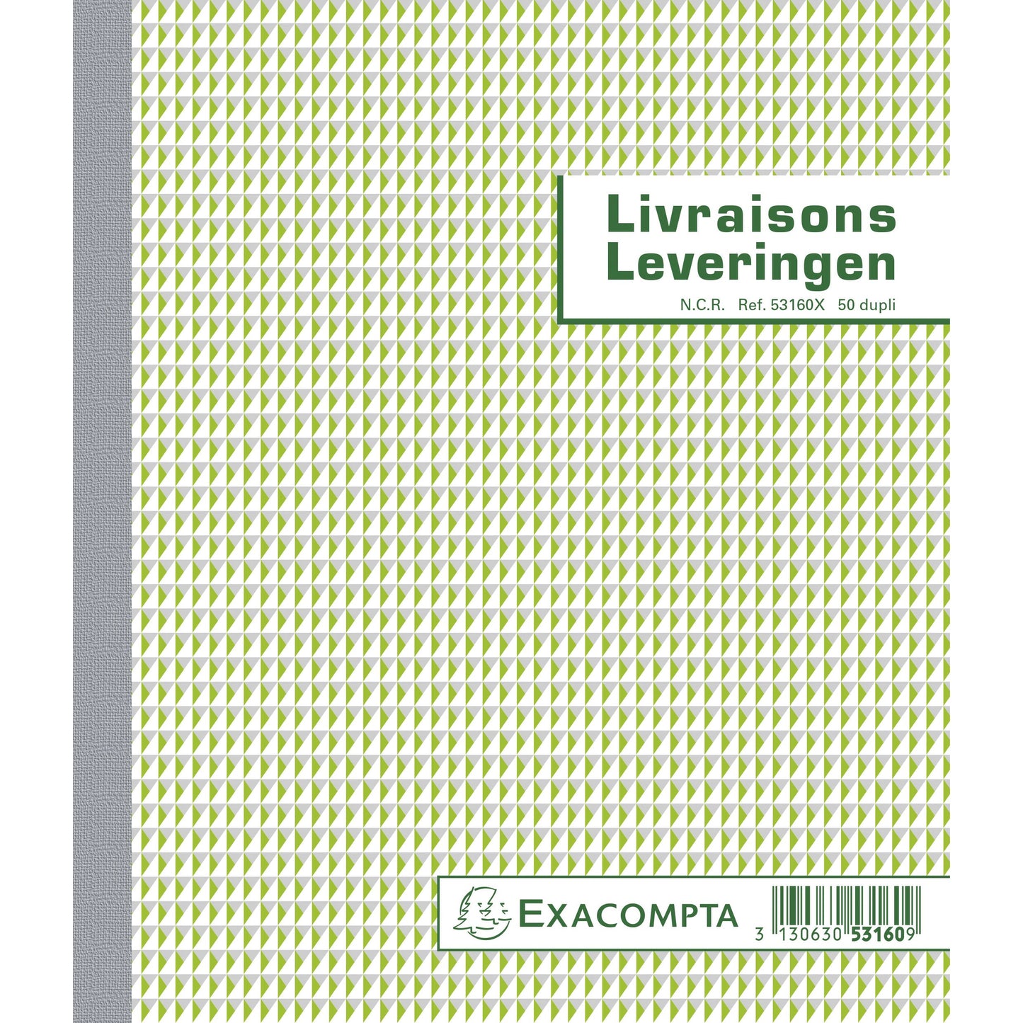 Exacompta - Kassenbuchlieferungen dupli 50 Blatt nl fr | 10 Stück