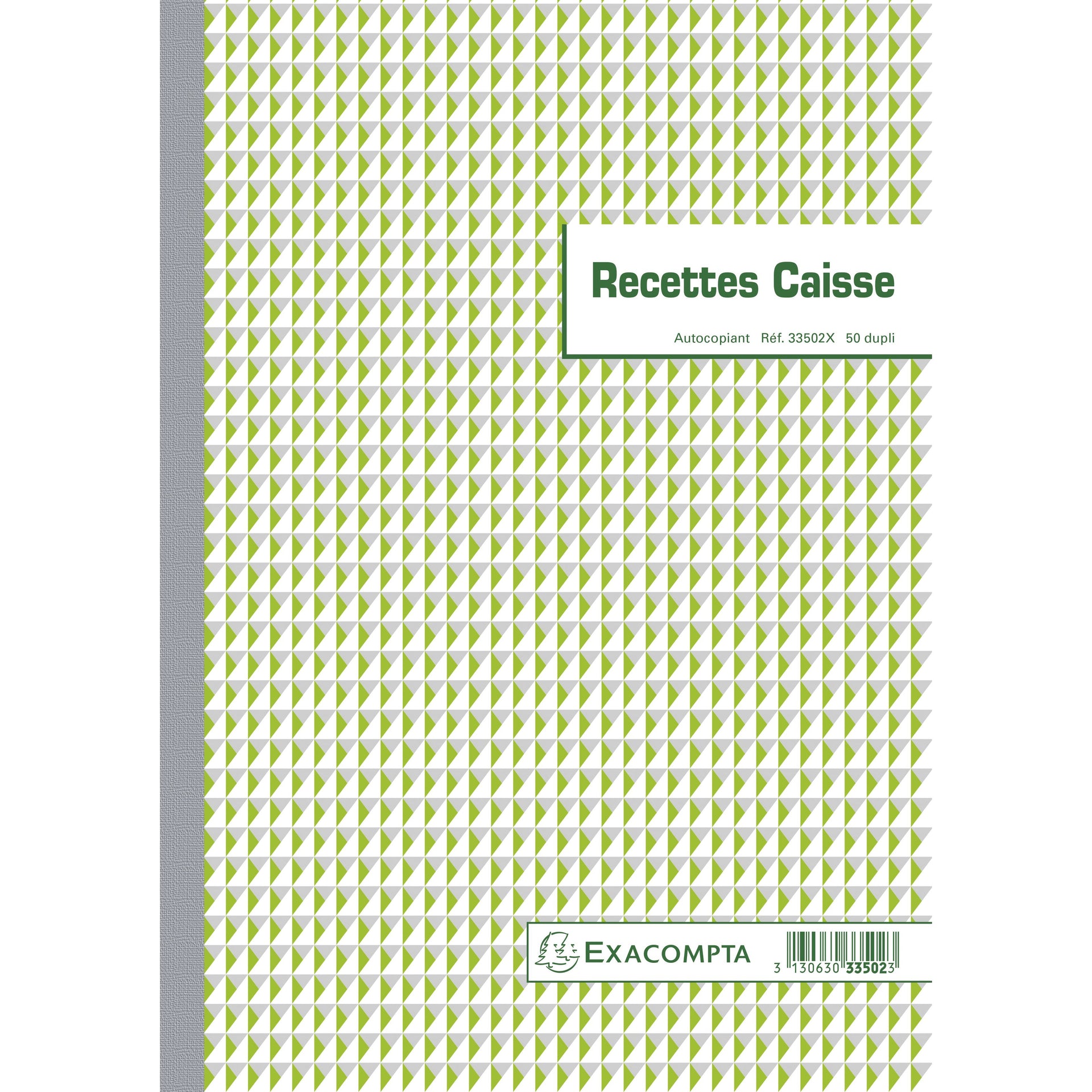 Exacompta - Kassenbuch Quittungen Dupli 50 Blatt fr | 5 Stück