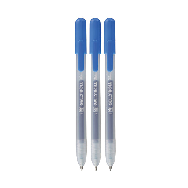 Sakura – Gel Writer Gelly Roll Classic 3 Stück blau