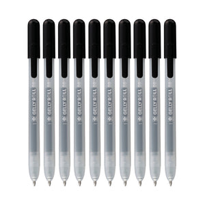 Sakura - Gel Writer Gelly Roll Classic 10 Stück schwarz | 6 Stück