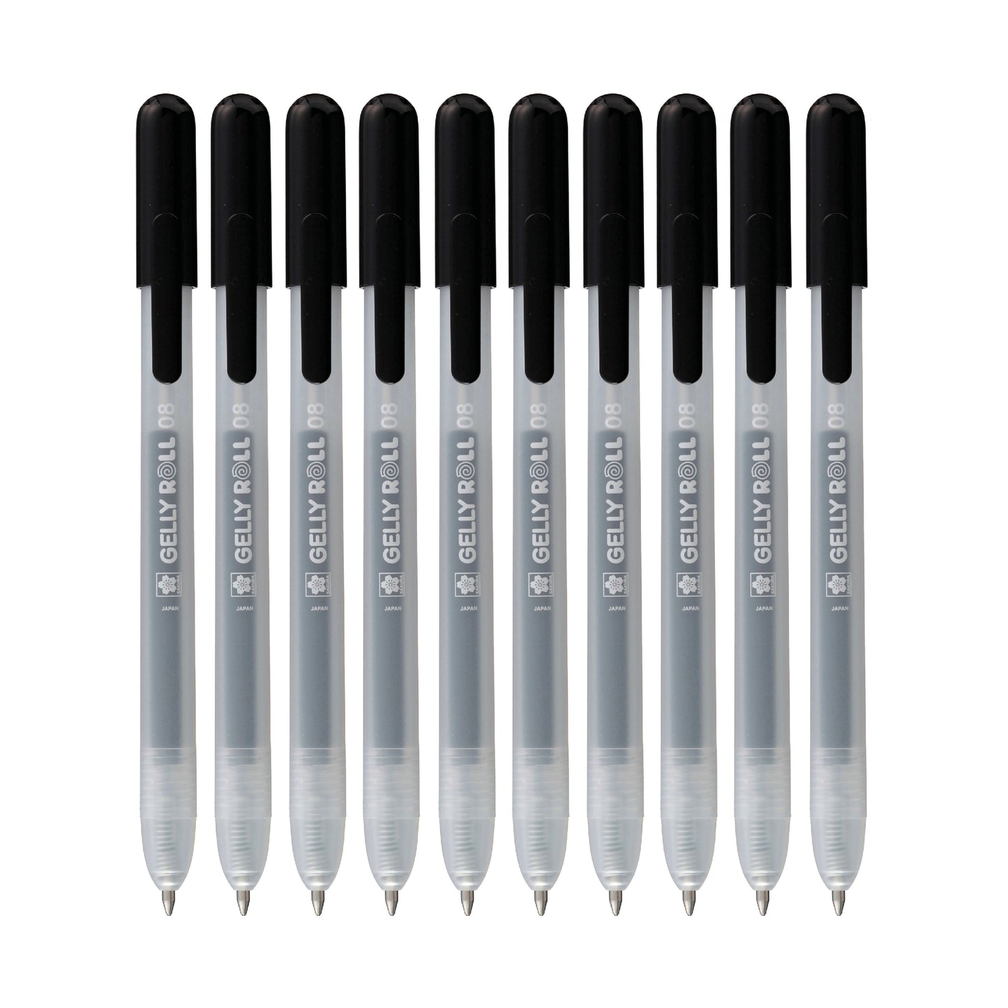 Sakura - Gel Writer Gelly Roll Classic 10 Stück schwarz