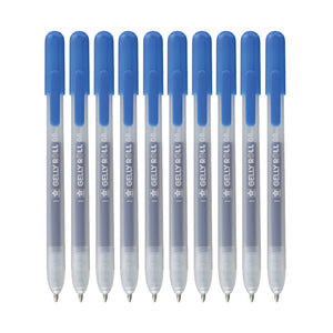 Sakura - Gel Writer Gelly Roll Classic 10pcs bleu | 6 pièces