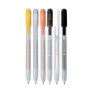 Sakura - Gelschreiber-Gelly-Rolle speziell 6 Farben | 6 Stück