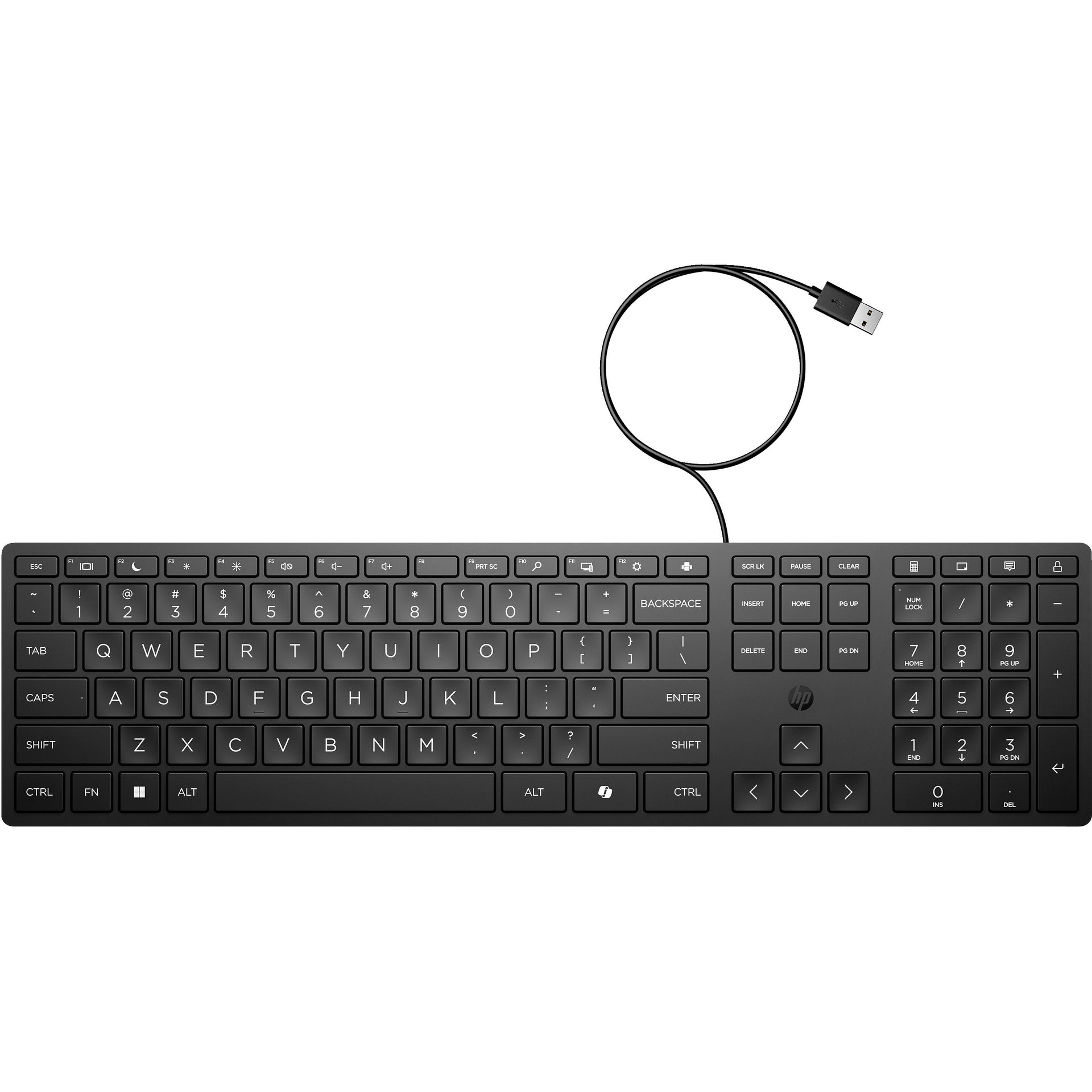 HP INC. -  Desktop 320K toetsenbord met kabel