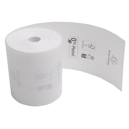 Exacompta -  Telrol  80mmx76mx12mm thermisch fenolvrij | 10 stuks