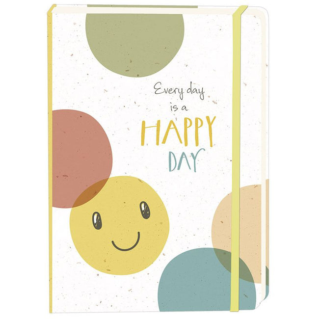Office -  Notitieboek smiley happy day a5 lijn 92pag sc
