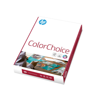HP - Farblaserpapier Farbwahl A4 200gr weiß | 4 Stück