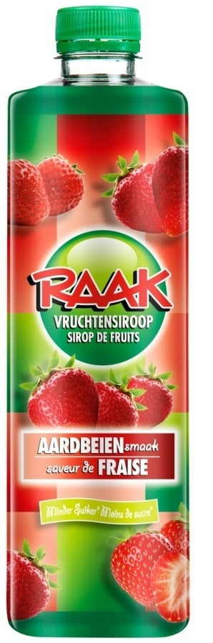 RAAK - Sirop de fraise 750ml | 6 pièces