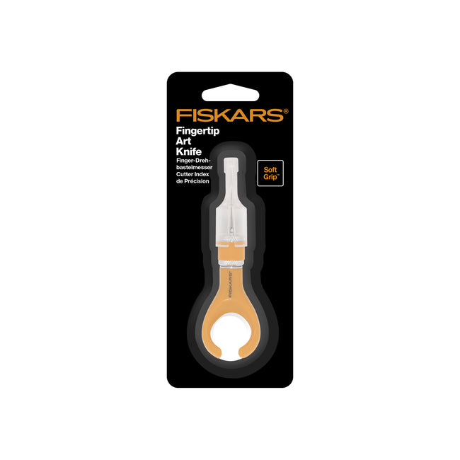 Fiskars - Fingerspitzenmesser mit weichem Griff