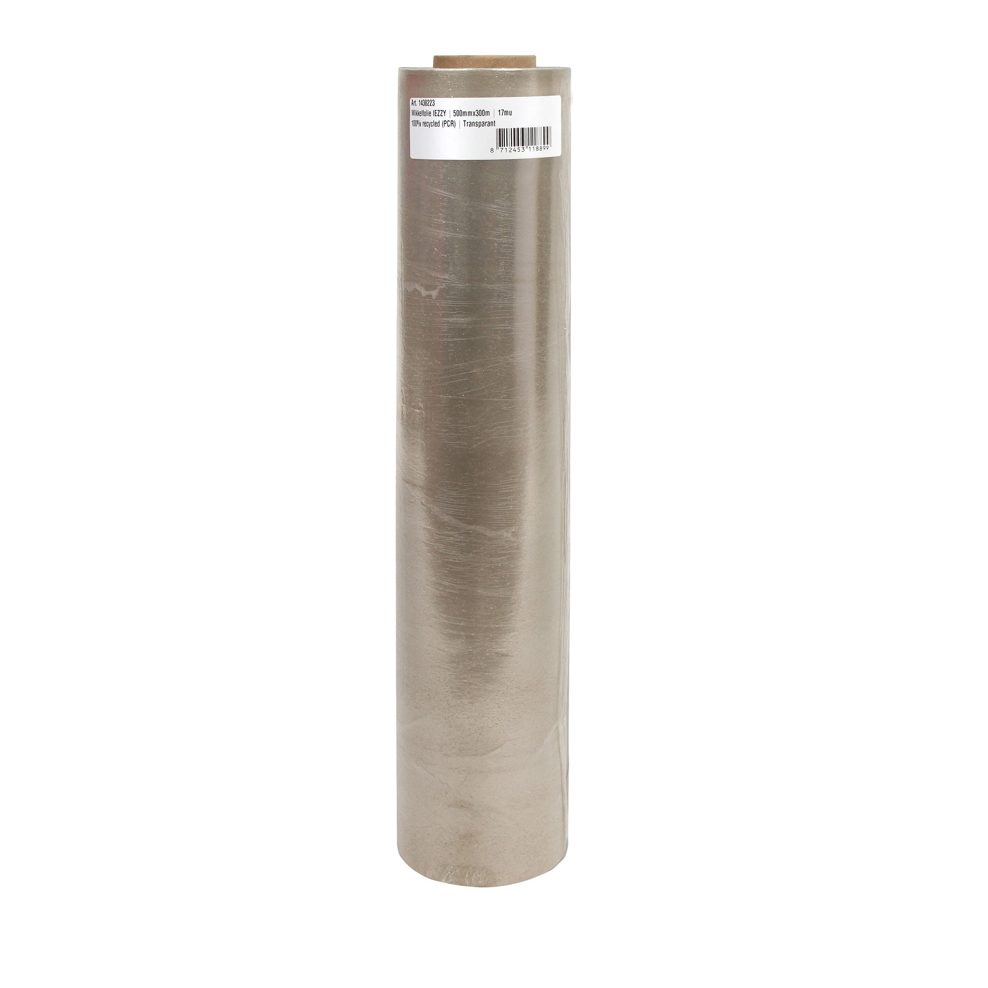 IEZZY -  Wikkelfolie  500mmx300m 17mu 100 recy trans. | 6 stuks