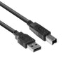 ACT -   USB 2.0 A male USB B male 1,80 m