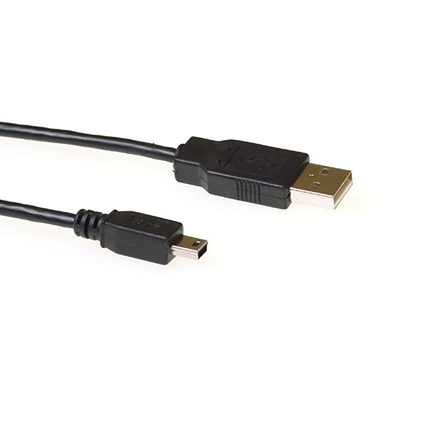 ACT - Câble USB USB mini-B 2,0 m 5 broches 1,8 mètres noir