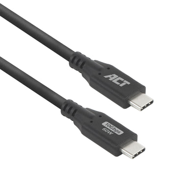 ACT - Kabel USB-C 3.2 Gen.2 m/m schwarz 2 Meter