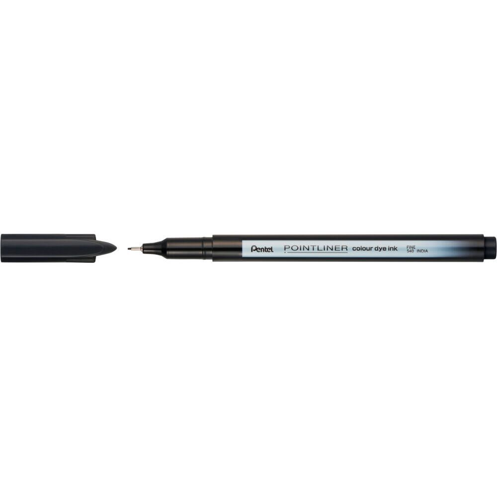 Pentel - Fineliner pointliner s40-a fin noir