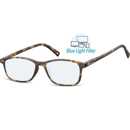 Montana -  Leesbril  +1.00dpt blue light filter bruin