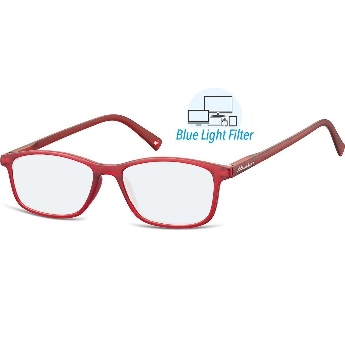Montana - Lunettes de lecture +1.50dpt filtre lumière bleue rouge