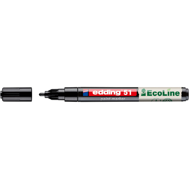 Edding - Paintmarker 51 eco à base d'eau 1-2mm noir