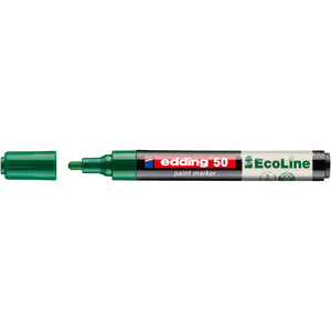 Edding - Paintmarker 50 eco à base d'eau 2-3mm vert | 10 pièces