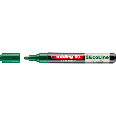 Edding - Paintmarker 50 eco à base d'eau 2-3mm vert | 10 pièces