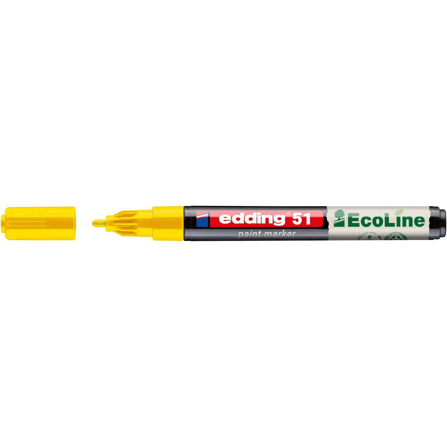 Edding - Paintmarker 51 eco à base d'eau 1-2mm jaune