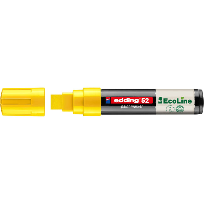 Edding - Paintmarker 52 eco à base d'eau 4-15mm jaune