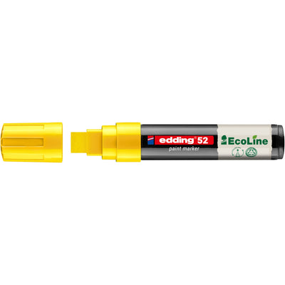 Edding - Paintmarker 52 eco à base d'eau 4-15mm jaune | 5 pièces