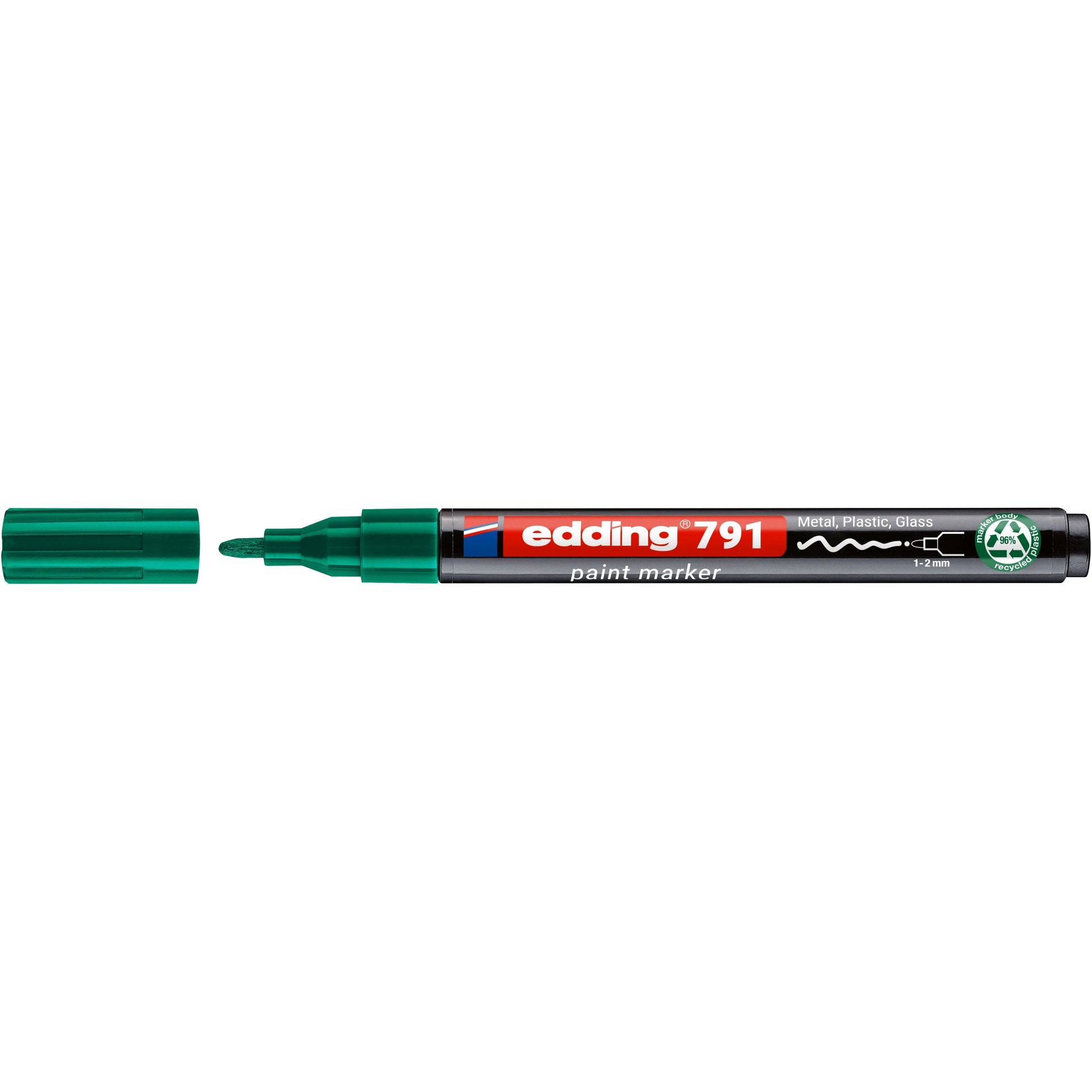 Edding - Paintmarker 791 base alcool 1-2mm vert