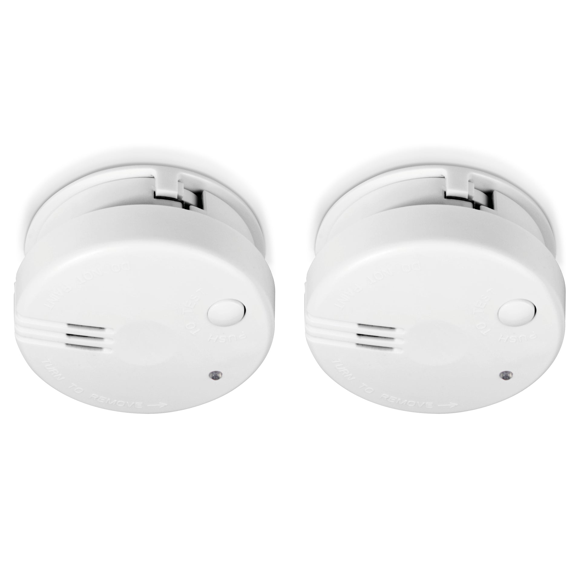 Alecto -  Rookmelder  mini 2 stuks met 5 jaarbat wit | 10 stuks