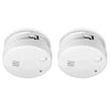 Alecto - Détecteur de fumée mini 2 pièces avec chauve-souris 5 ans blanc