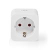 Nedis - Prise intelligente smartlife WiFi simple blanc