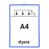 Tarifold - Cadre panneau de visualisation suspendu a4 bleu 5 pcs