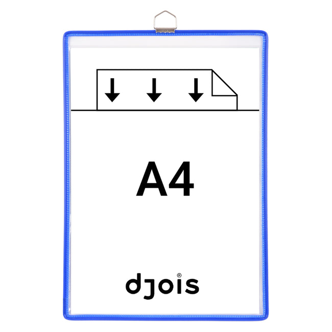 Tarifold -  Zichtpanelenframe hangend a4 blauw 5st