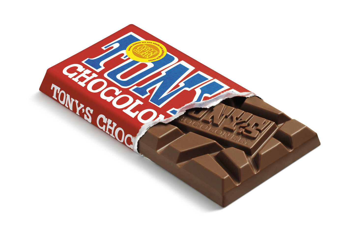 Tony's Chocolonely -  Chocolade tony chocolonely melk 90 gram