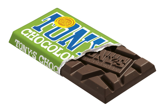Tony's Chocolonely - Chocolat tony chocolonely pure amande de mer 90gr