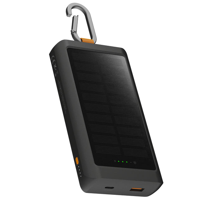 Xtorm -  Powerbank  solar and light 10.000 zwart