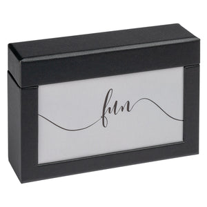 Walther Design - Boîte à photos design fun 10x15cm 100 photos noir
