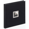 Walther Design - Fotoalbum Design schwarz weiß 30x30cm schwarz