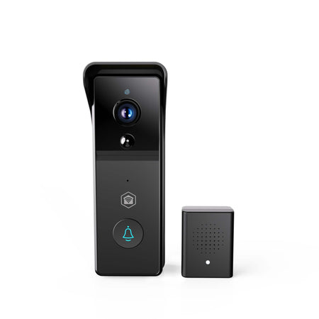 Nedis -  Videodeurbel  wifi 3mp full hd zwart