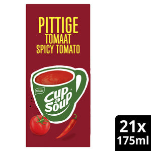 Knorr -  Cup a soup  pittige tomaat 175ml | 4 stuks