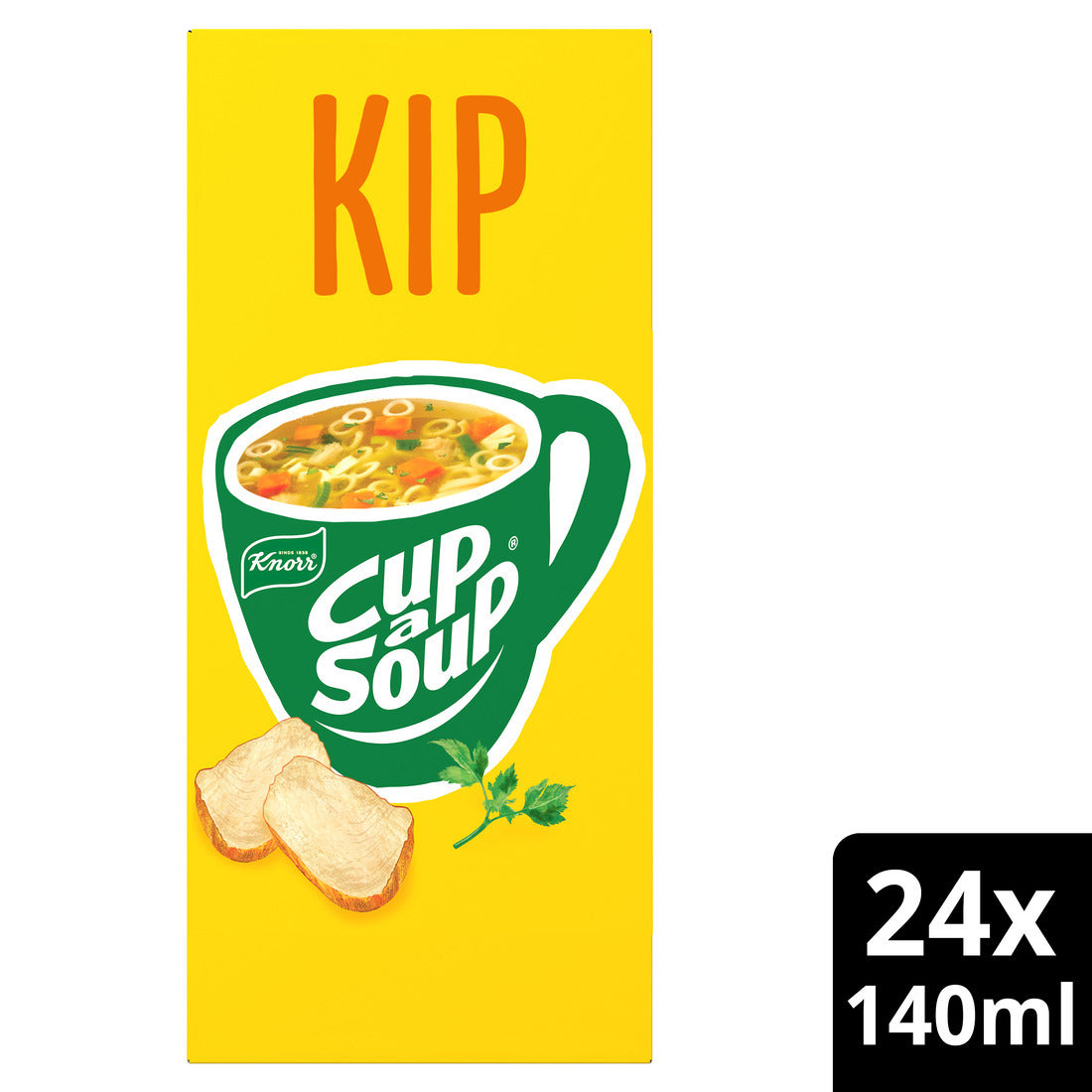 Knorr - Tasse à soupe poulet 140ml | 4 pièces